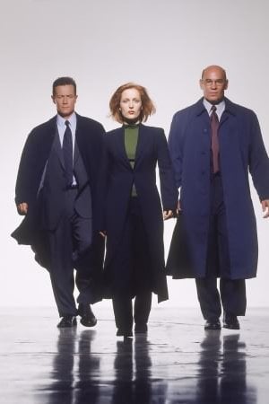 Bild Robert Patrick, Mitch Pileggi, Gillian Anderson