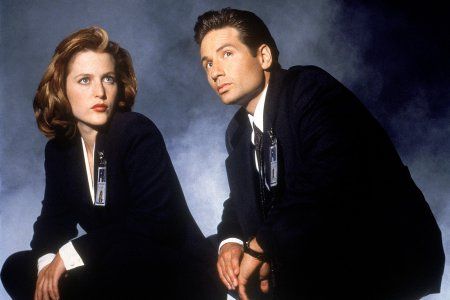 Bild Gillian Anderson, David Duchovny