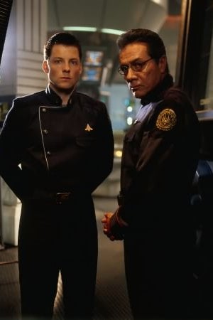 Bild Jamie Bamber, Edward James Olmos