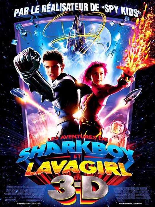 Die Abenteuer von Sharkboy und Lavagirl : Kinoposter