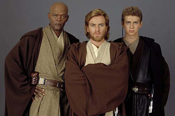 Star Wars: Episode II - Angriff der Klonkrieger : Bild Samuel L. Jackson, Ewan McGregor, Hayden Christensen