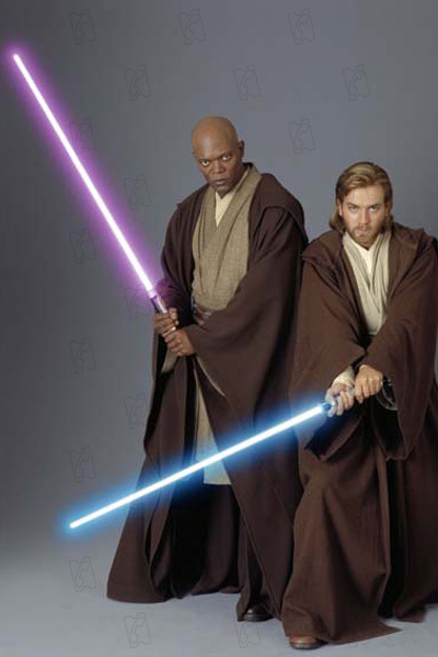 Star Wars: Episode II - Angriff der Klonkrieger : Bild Samuel L. Jackson, Ewan McGregor