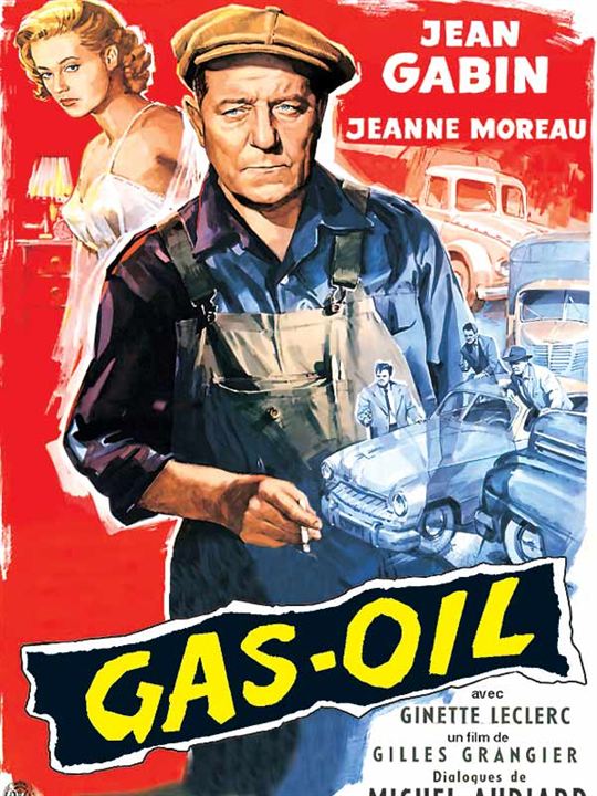 Gas-Oil : Kinoposter Jean Gabin, Gilles Grangier