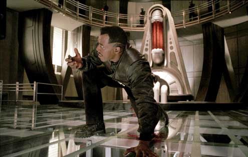 Blade 2 : Bild Wesley Snipes, Guillermo del Toro
