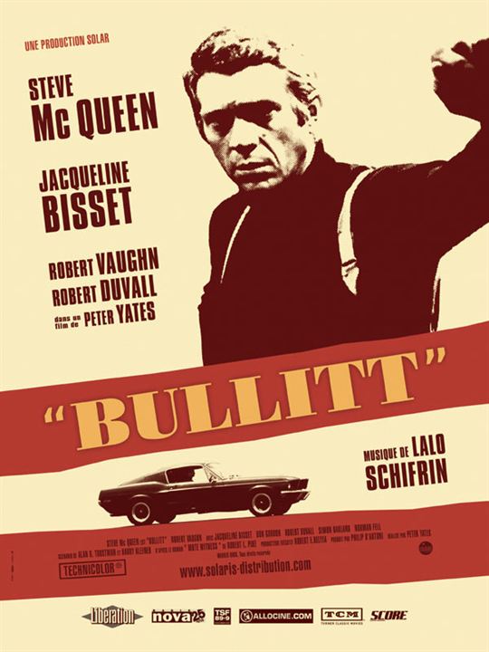Bullitt : Kinoposter Peter Yates