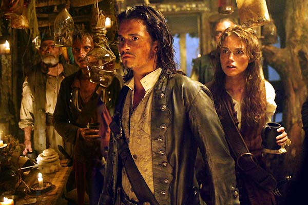Pirates of the Caribbean - Fluch der Karibik 2 : Bild Keira Knightley, Orlando Bloom