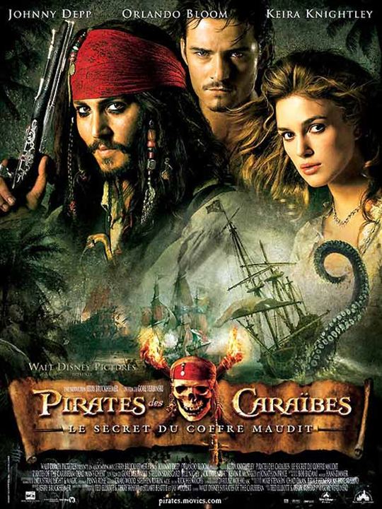 Pirates of the Caribbean - Fluch der Karibik 2 : Kinoposter Keira Knightley