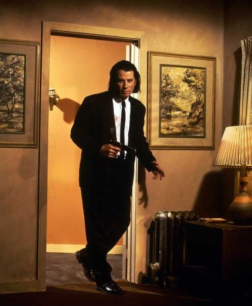 Pulp Fiction : Bild Quentin Tarantino, John Travolta