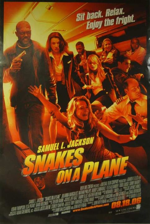 Snakes on a Plane : Kinoposter