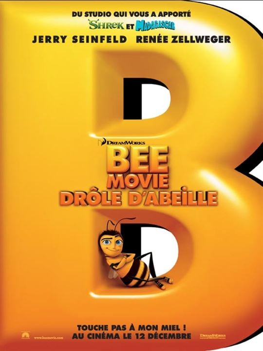 Bee Movie - Das Honigkomplott : Kinoposter Steve Hickner, Simon J. Smith