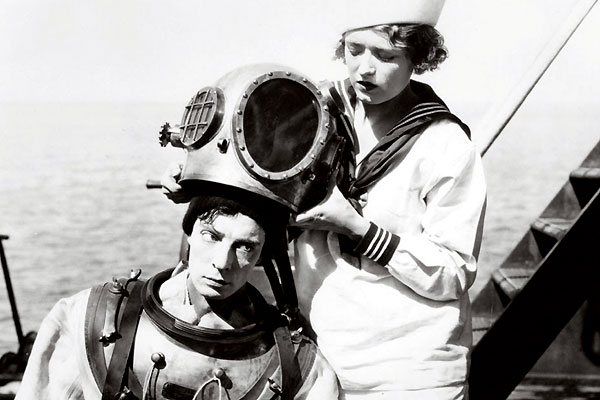 Der Navigator : Bild Donald Crisp, Buster Keaton, Kathryn McGuire