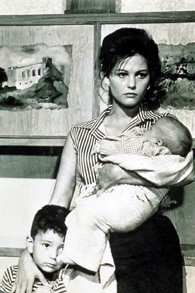 Rocco und seine Brüder : Bild Claudia Cardinale, Luchino Visconti