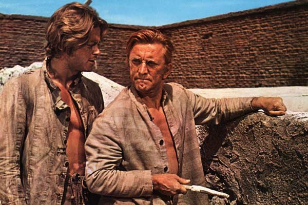 Zwei dreckige Halunken : Bild Joseph L. Mankiewicz, Kirk Douglas