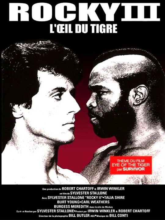 Rocky III - Das Auge des Tigers : Kinoposter