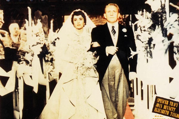 Der Vater der Braut : Bild Elizabeth Taylor, Spencer Tracy
