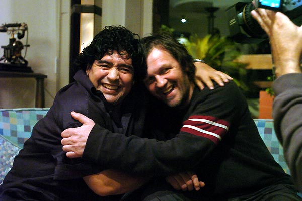 Die Hand Gottes - Emir Kusturica trifft Diego Maradona : Bild Diego Maradona, Emir Kusturica