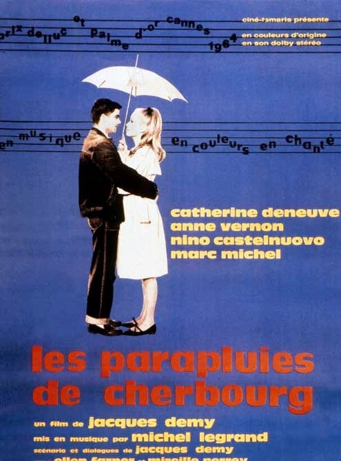 Die Regenschirme von Cherbourg : Bild Catherine Deneuve, Jacques Demy, Nino Castelnuovo