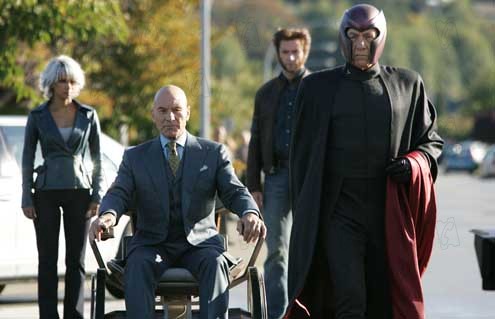 X-Men: Der letzte Widerstand : Bild Ian McKellen, Patrick Stewart, Halle Berry, Brett Ratner, Hugh Jackman