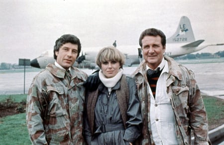 Bild Gareth Hunt, Patrick Macnee, Joanna Lumley