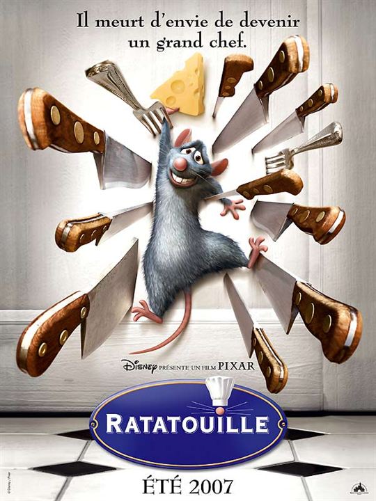 Ratatouille : Kinoposter Jan Pinkava