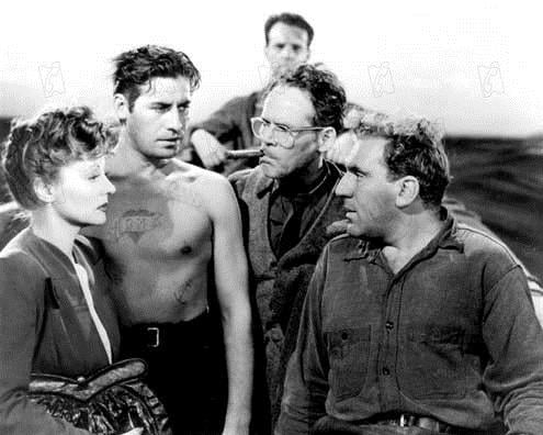 Das Rettungsboot : Bild Henry Hull, Alfred Hitchcock, John Hodiak, William Bendix, Tallulah Bankhead