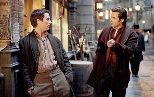 Prestige - Die Meister der Magie : Bild Christopher Nolan, Hugh Jackman, Christian Bale