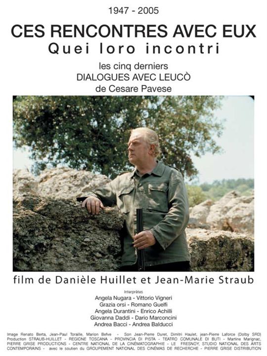 Kinoposter Danièle Huillet, Jean-Marie Straub