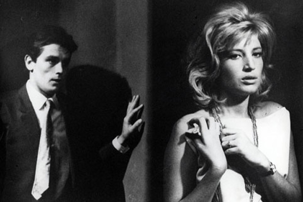 Liebe 1962 : Bild Michelangelo Antonioni, Alain Delon, Monica Vitti