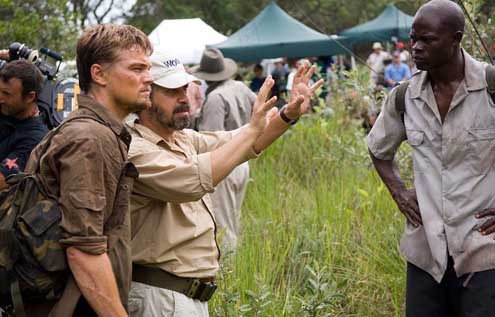 Blood Diamond : Bild Edward Zwick, Leonardo DiCaprio, Djimon Hounsou
