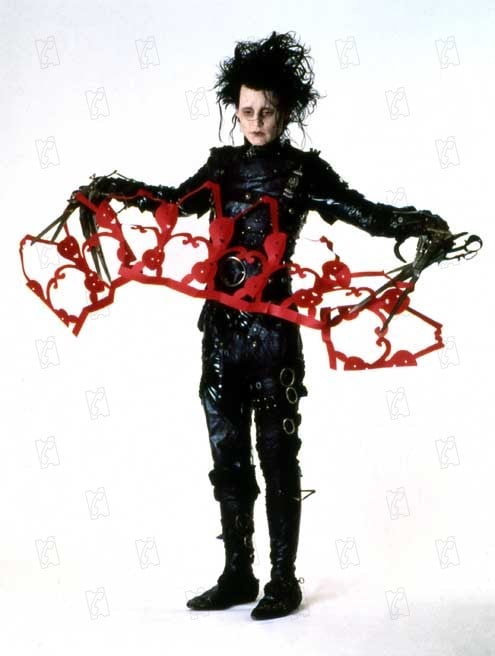 Edward mit den Scherenhänden : Bild Johnny Depp, Tim Burton