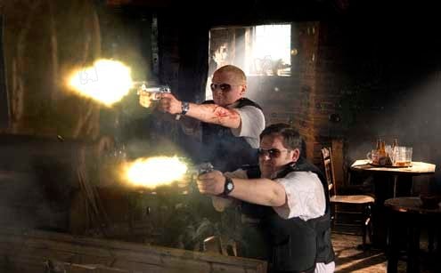 Hot Fuzz - Zwei abgewichste Profis : Bild Simon Pegg, Nick Frost, Edgar Wright