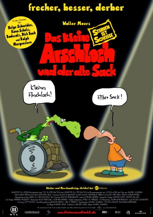 Das kleine Arschloch und der alte Sack : Kinoposter