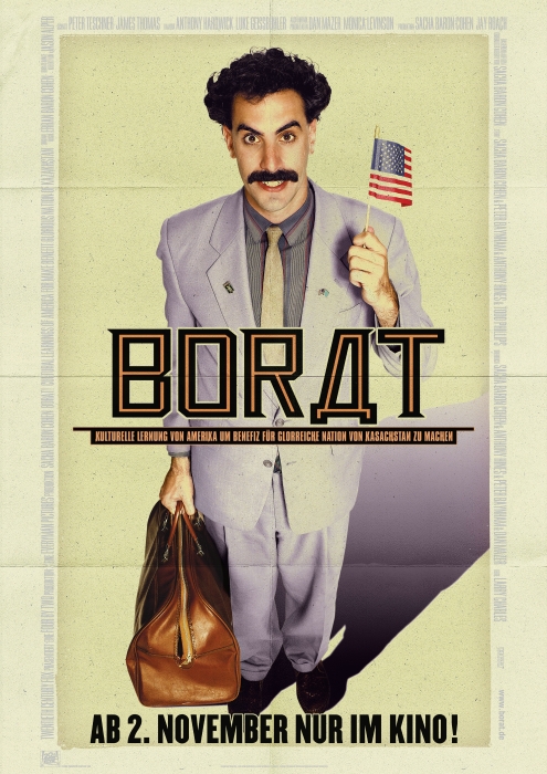 Borat - Kulturelle Lernung von Amerika um Benefiz für glorreiche Nation von Kasachstan zu machen : Kinoposter