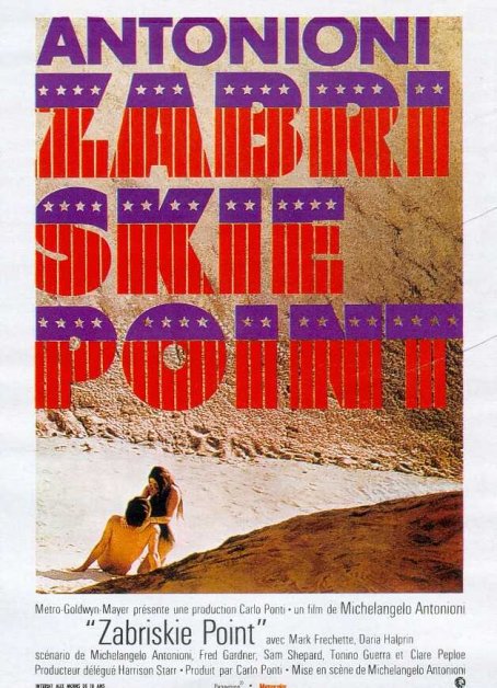 Zabriskie Point : Kinoposter