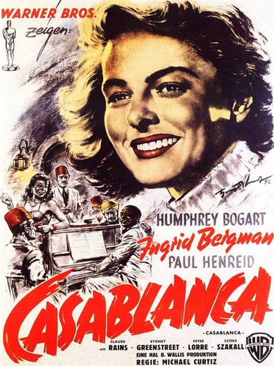 Casablanca : Kinoposter