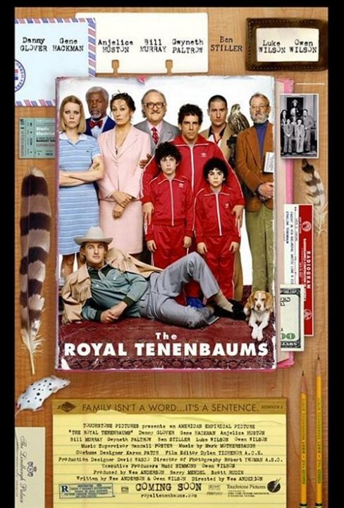 Die Royal Tenenbaums : Kinoposter