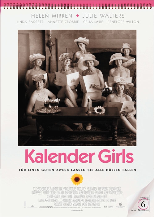 Kalender Girls : Kinoposter