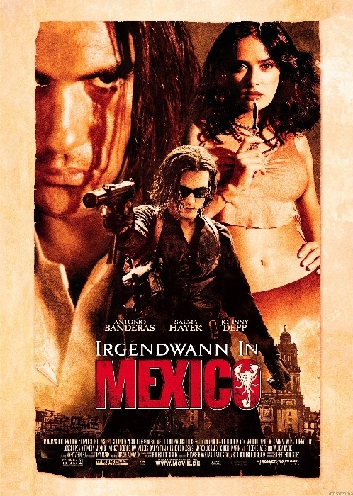 Irgendwann in Mexico : Kinoposter