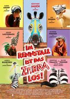 Im Rennstall ist das Zebra los! : Kinoposter