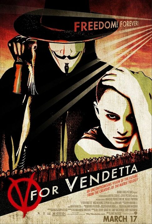 V wie Vendetta : Kinoposter