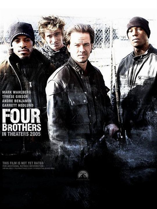 Vier Brüder : Kinoposter