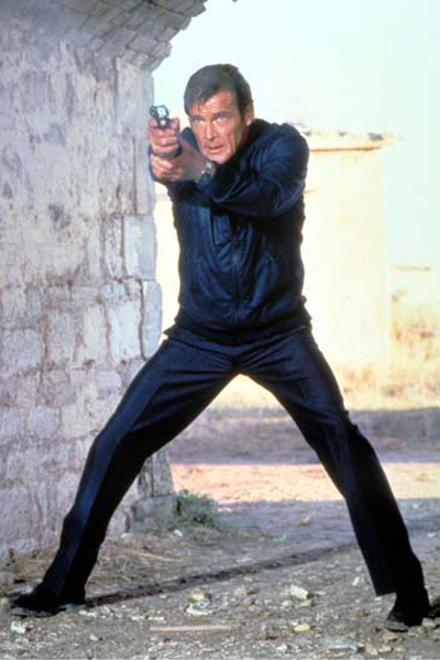 James Bond 007 - In tödlicher Mission : Bild John Glen, Roger Moore