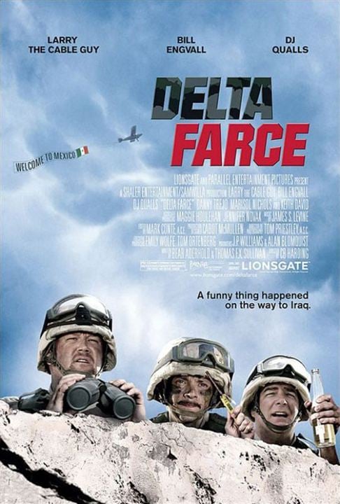 Delta Farce : Kinoposter Larry The Cable Guy, DJ Qualls, C.B. Harding, Bill Engvall