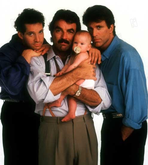 Noch drei Männer, noch ein Baby : Bild Tom Selleck, Leonard Nimoy