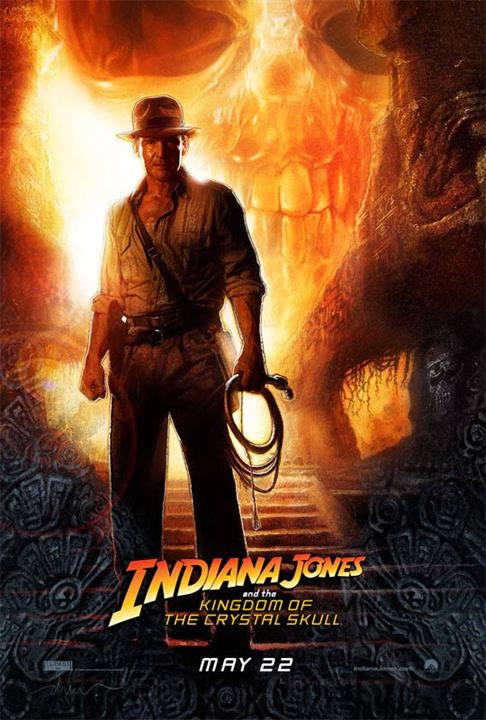 Indiana Jones und das Königreich des Kristallschädels : Kinoposter