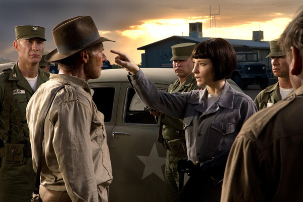 Indiana Jones und das Königreich des Kristallschädels : Bild Harrison Ford, Cate Blanchett