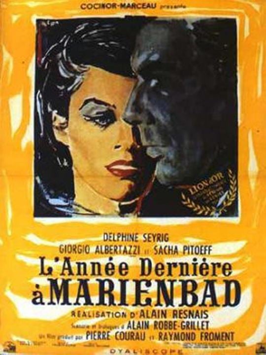 Letztes Jahr In Marienbad : Kinoposter