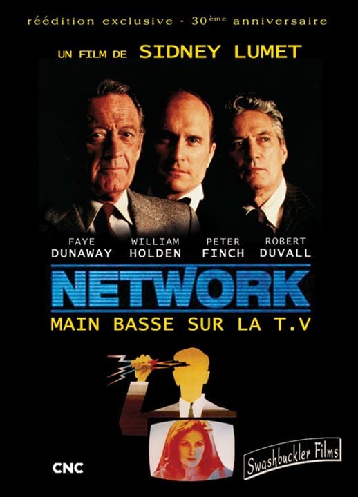 Network : Kinoposter Peter Finch, Faye Dunaway