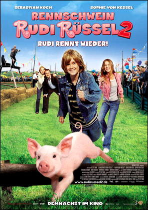 Rennschwein Rudi Rüssel 2 : Kinoposter