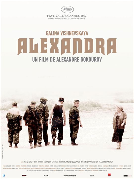 Alexandra : Kinoposter Galina Vishhnevskaya, Alexandre Sokourov